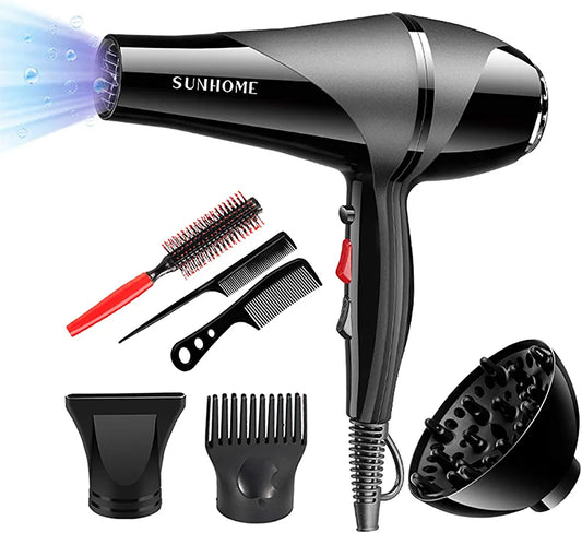 Professional Hair Dryer – Powerful Blow Dryer for Fast Drying & Hair Styling