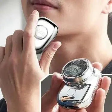 Mini-Shave Portable Electric Shaver – Compact Rechargeable Facial Hair Remover