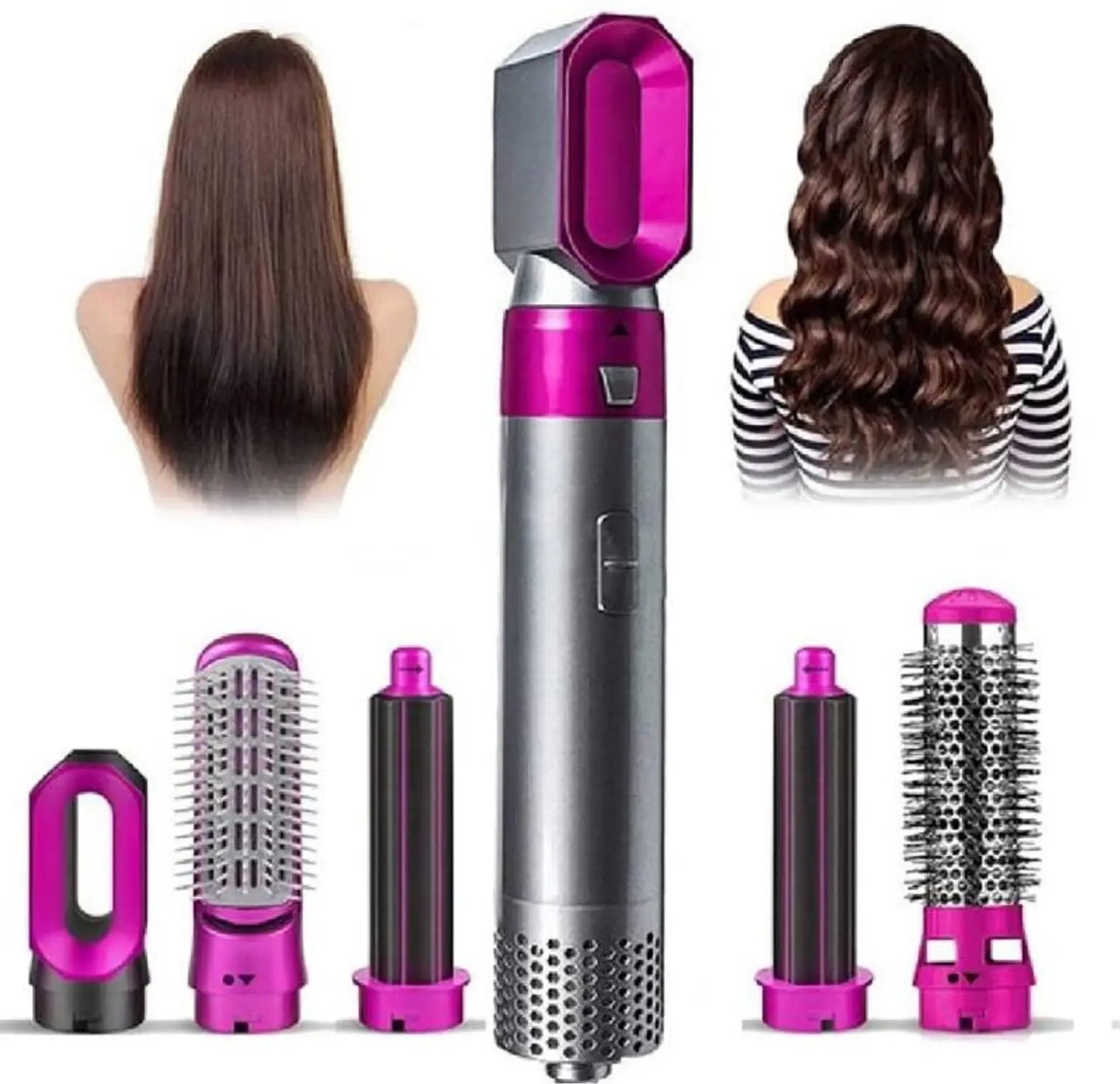 5 in 1 Hair Styler – Dryer, Curler, Straightener & Volumizer