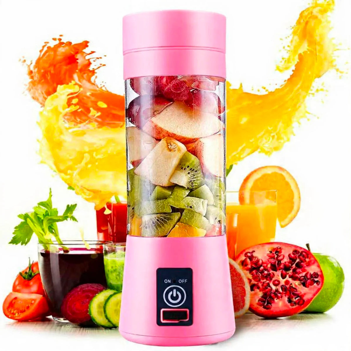 Portable Juicer Blender – Rechargeable Mini Personal Blender for Smoothies & Shakes