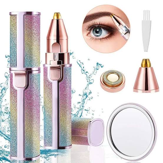 Flawless 2 in 1 Facial Hair Remover and Eyebrow Trimmer Machine ( Original )