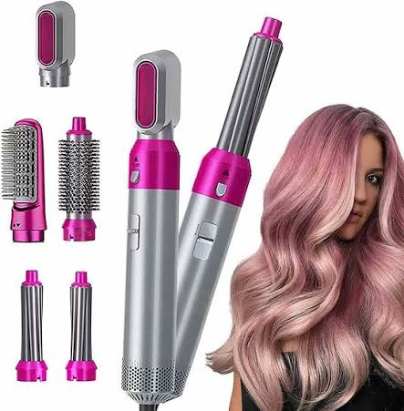 5 in 1 Hair Styler – Dryer, Curler, Straightener & Volumizer