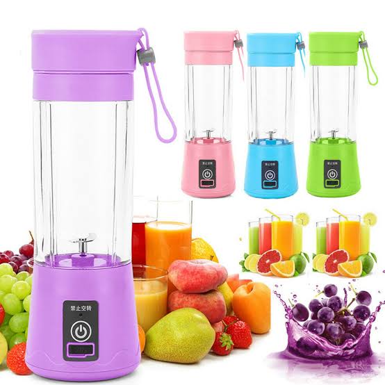Portable Juicer Blender – Rechargeable Mini Personal Blender for Smoothies & Shakes