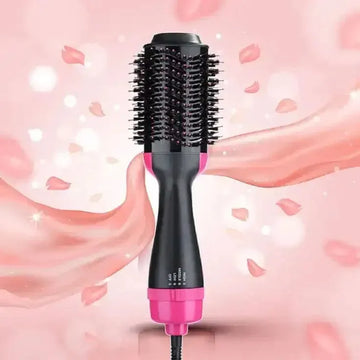 One Step 3 In 1 Hot Air Brush Dryer and Straightener